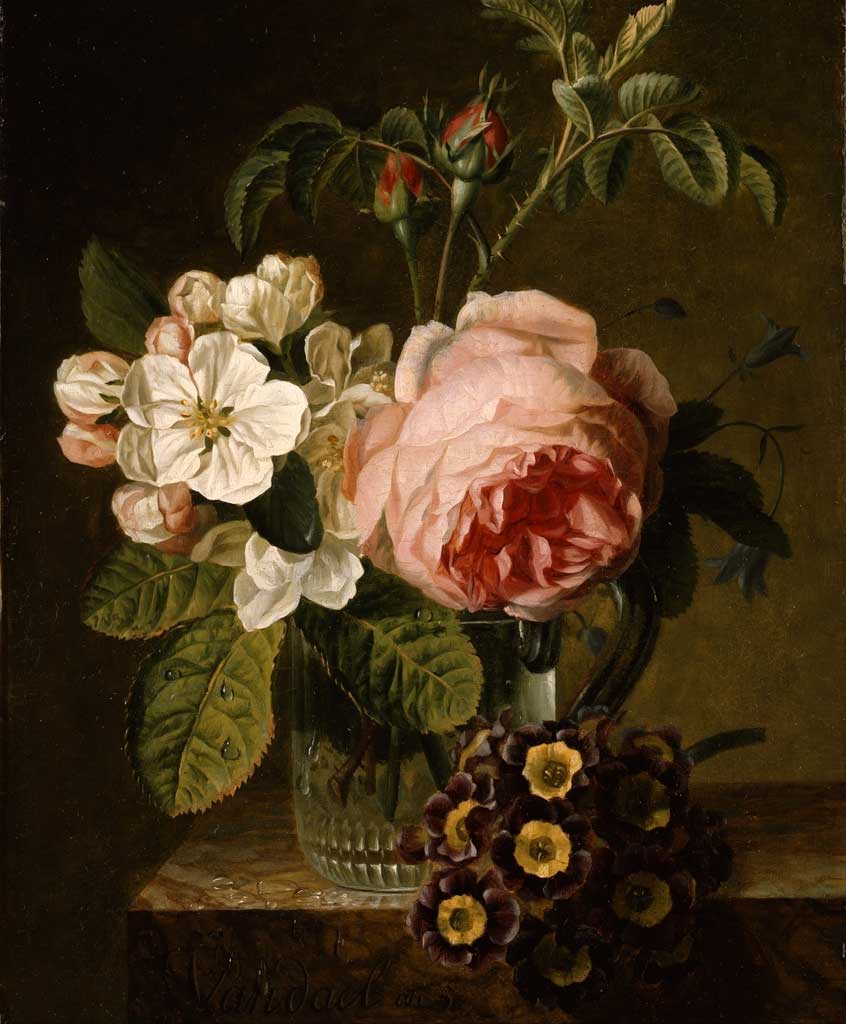 Цветочная живопись Жан Франсуа ван Даля